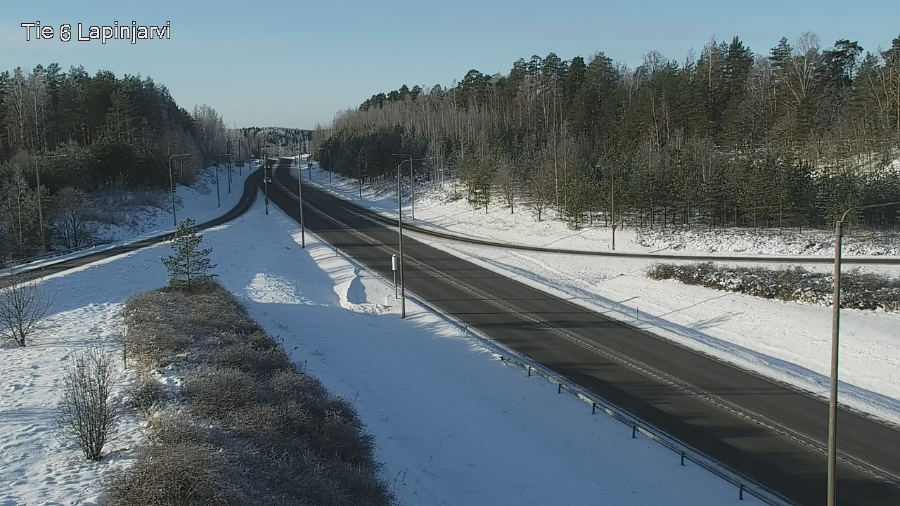 Weather Camera Image Road 6 Lapinjärvi, Lapinjärvi, Uusimaa