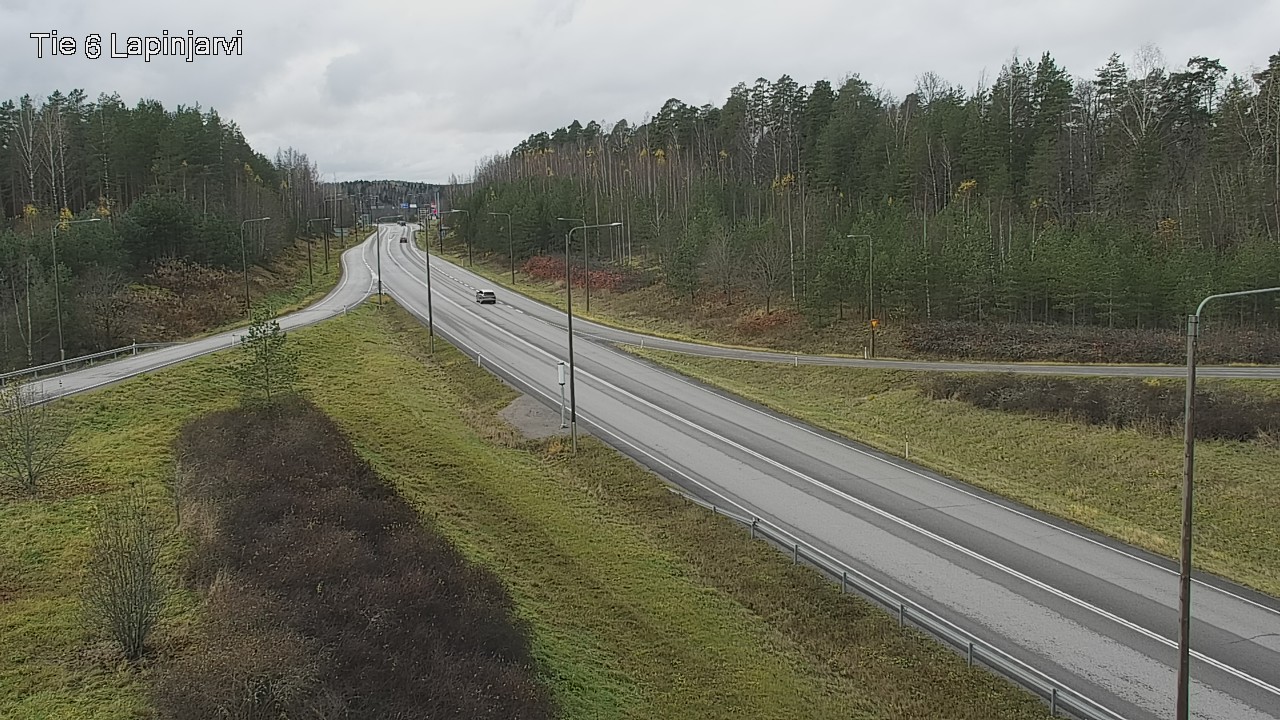 Kelikamerat Kuva Tie 6 Lapinjärvi, Lapinjärvi, Uusimaa