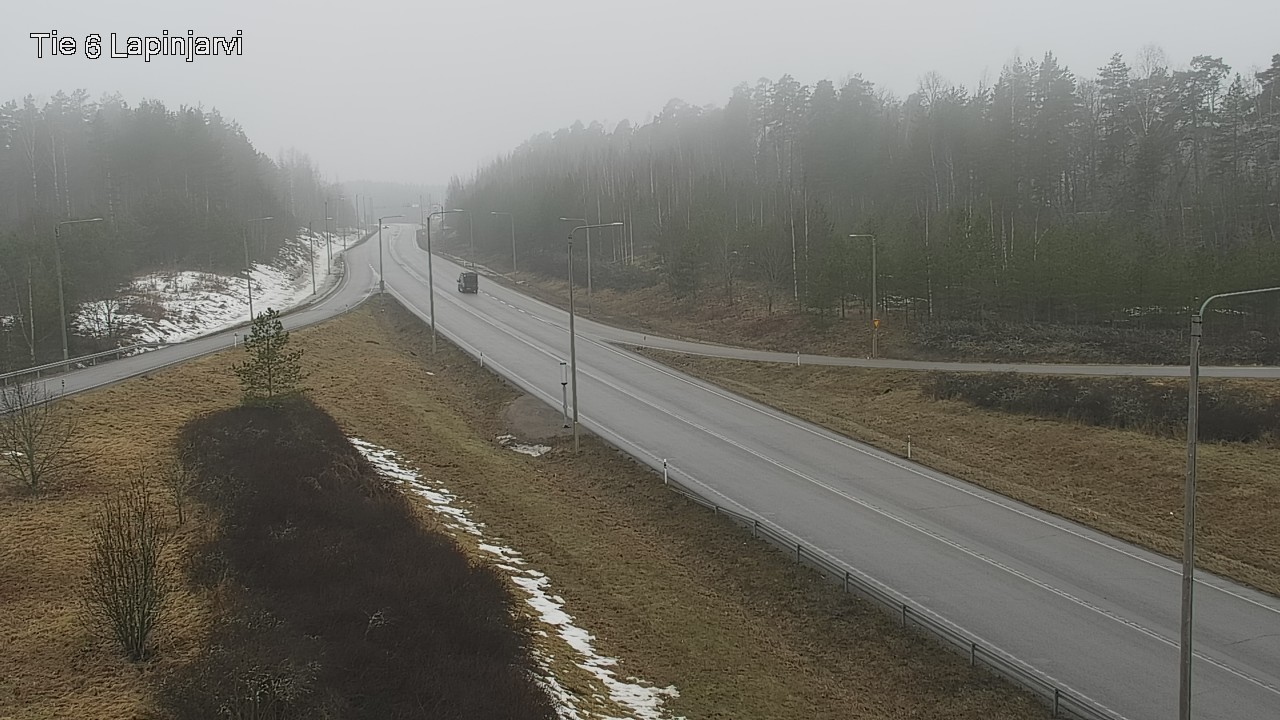 Weather Camera Image Road 6 Lapinjärvi, Lapinjärvi, Uusimaa
