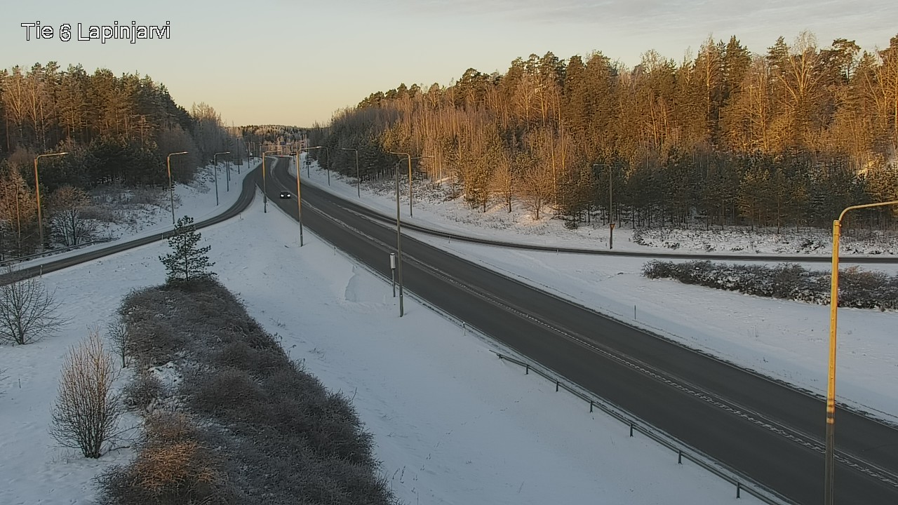 Kelikamerat Kuva Tie 6 Lapinjärvi, Lapinjärvi, Uusimaa