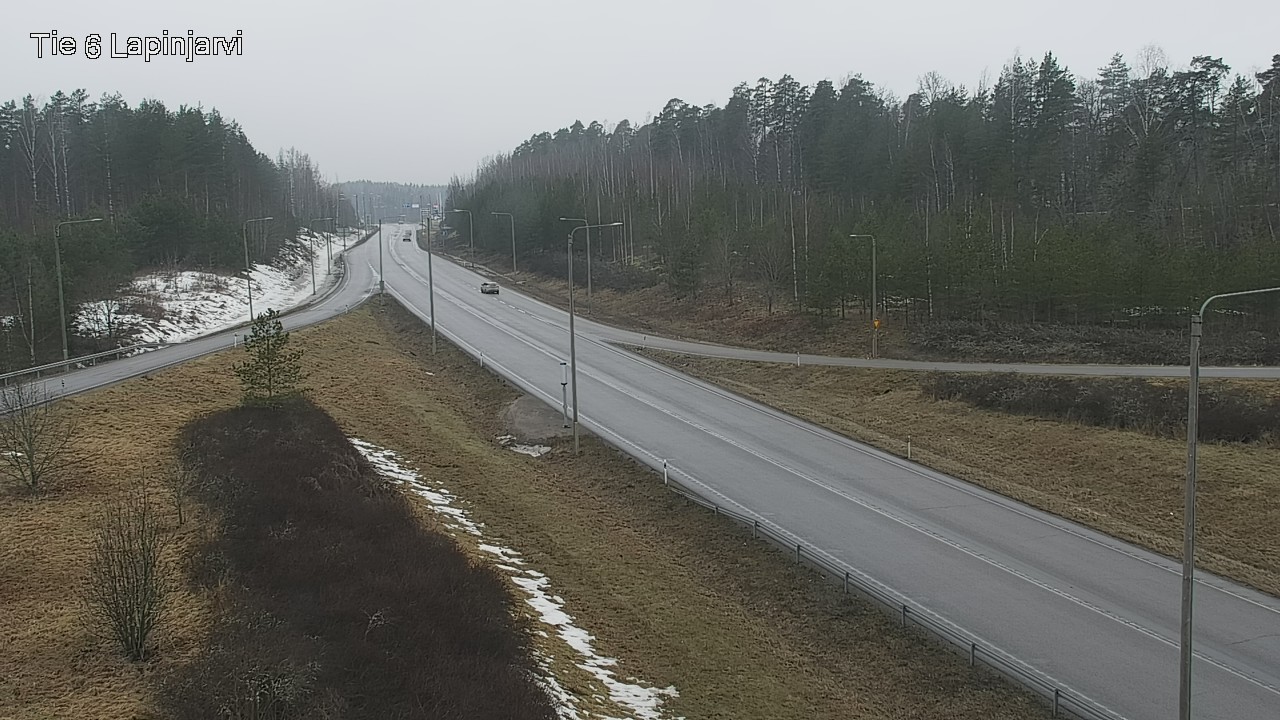 Weather Camera Image Road 6 Lapinjärvi, Lapinjärvi, Uusimaa