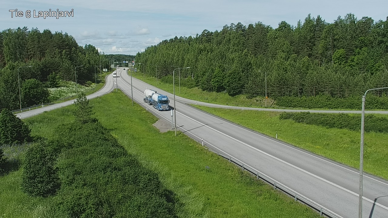 Kelikamerat Kuva Tie 6 Lapinjärvi, Lapinjärvi, Uusimaa
