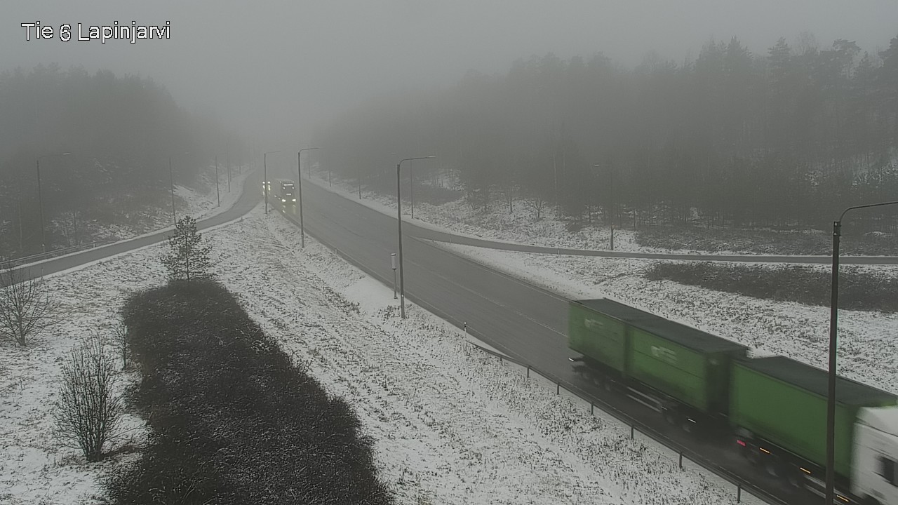 Weather Camera Image Road 6 Lapinjärvi, Lapinjärvi, Uusimaa