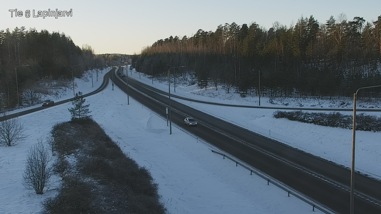 Kelikamerat Kuva Tie 6 Lapinjärvi, Lapinjärvi, Uusimaa