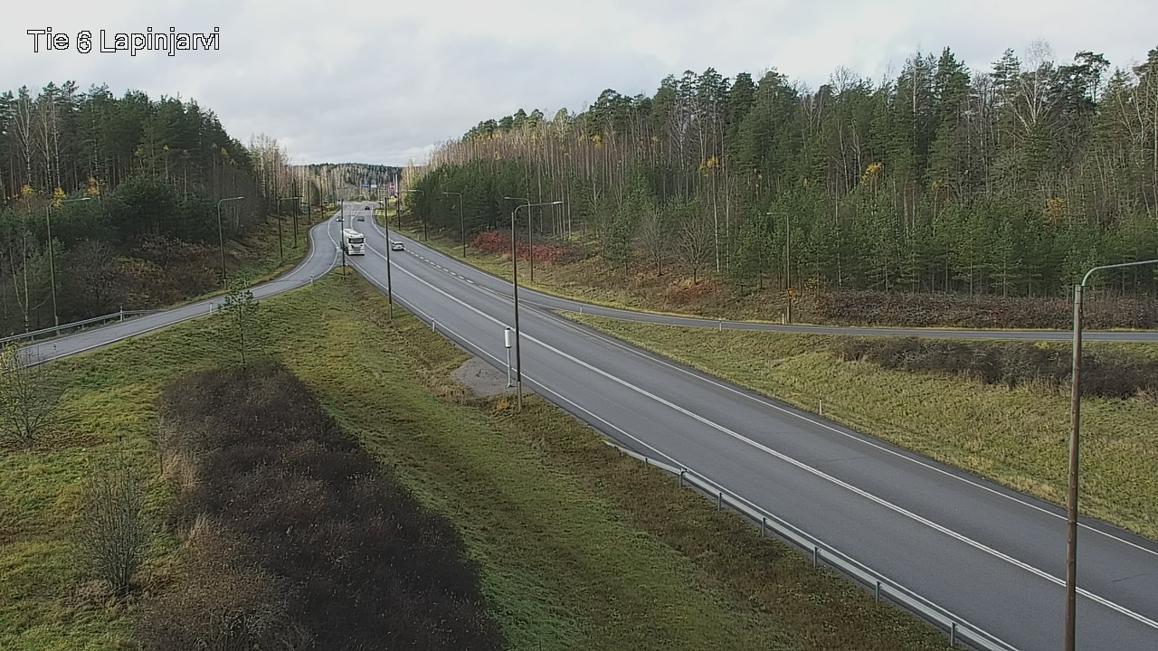 Kelikamerat Kuva Tie 6 Lapinjärvi, Lapinjärvi, Uusimaa