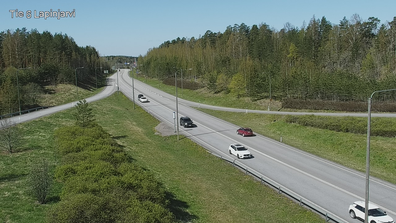 Weather Camera Image Road 6 Lapinjärvi, Lapinjärvi, Uusimaa