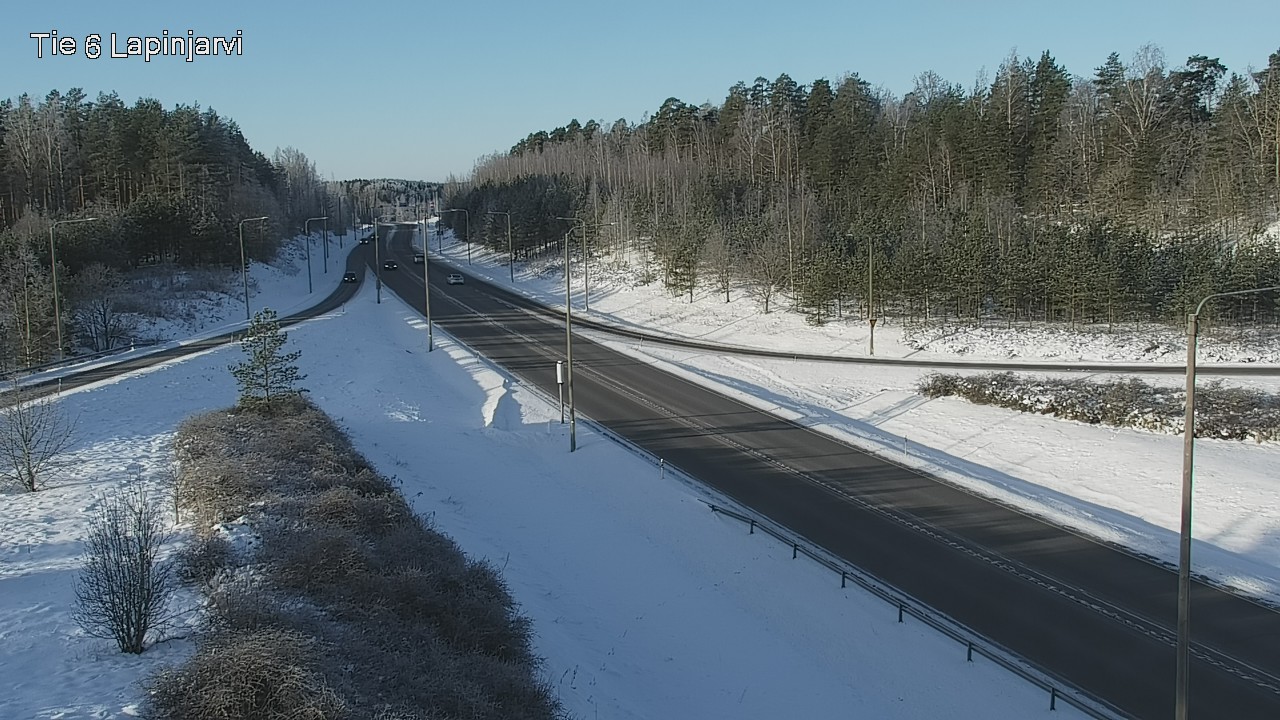Kelikamerat Kuva Tie 6 Lapinjärvi, Lapinjärvi, Uusimaa