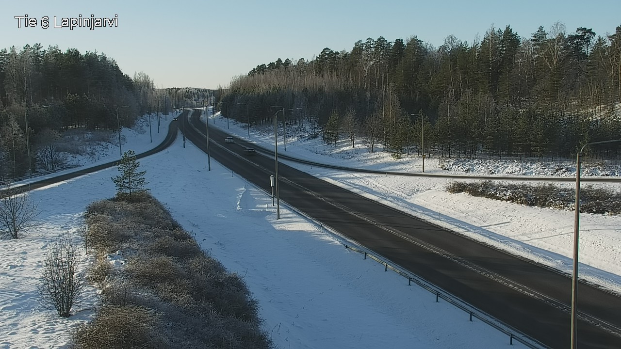 Weather Camera Image Road 6 Lapinjärvi, Lapinjärvi, Uusimaa