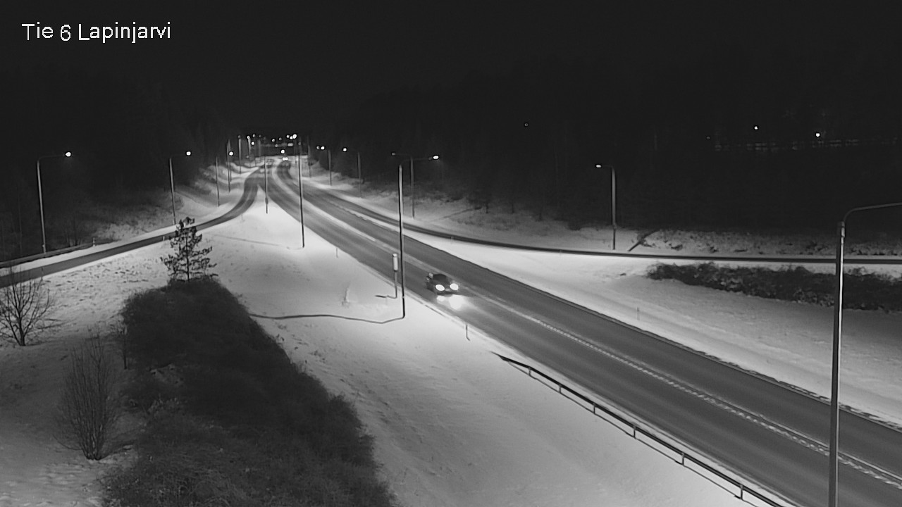 Weather Camera Image Road 6 Lapinjärvi, Lapinjärvi, Uusimaa