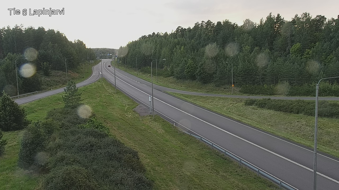 Kelikamerat Kuva Tie 6 Lapinjärvi, Lapinjärvi, Uusimaa