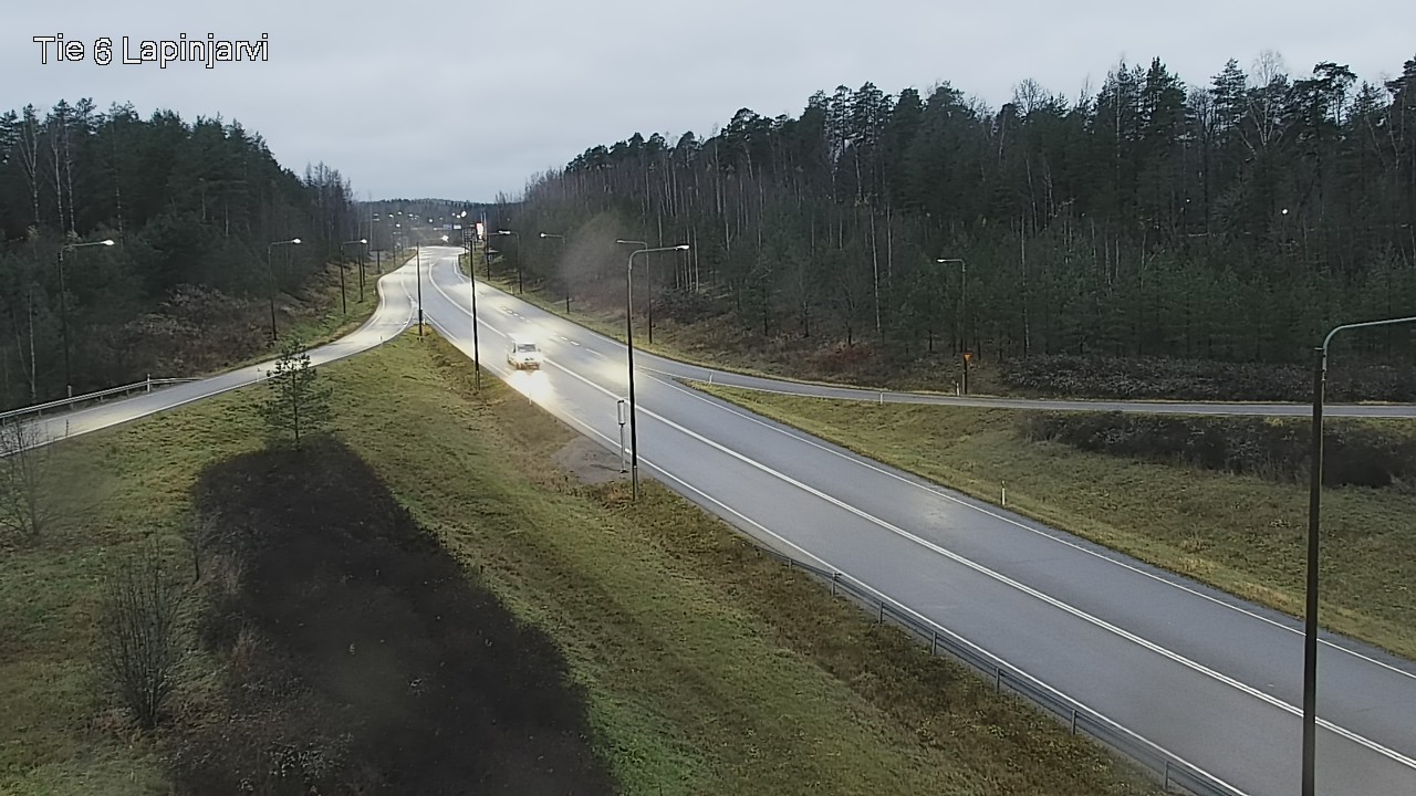 Weather Camera Image Road 6 Lapinjärvi, Lapinjärvi, Uusimaa