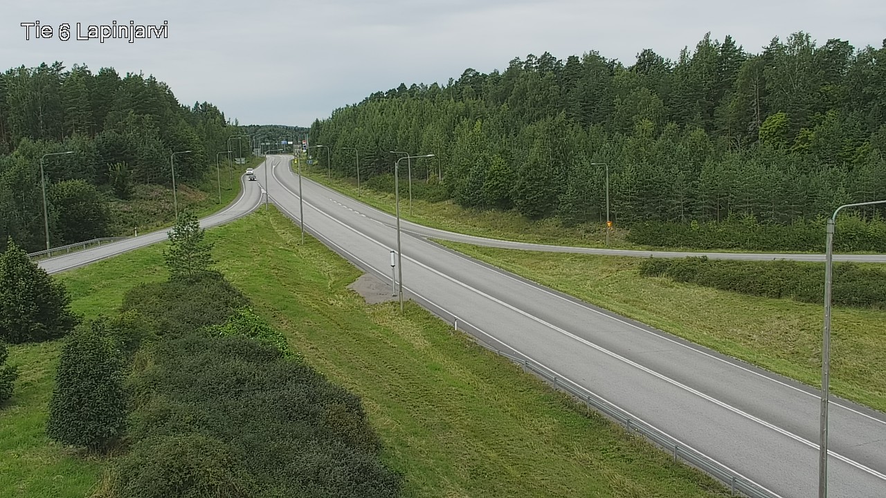 Weather Camera Image Road 6 Lapinjärvi, Lapinjärvi, Uusimaa