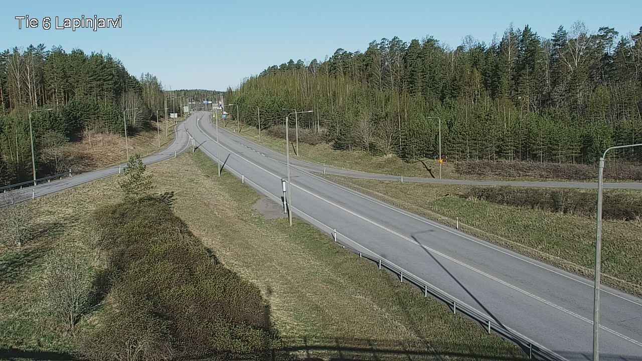 Kelikamerat Kuva Tie 6 Lapinjärvi, Lapinjärvi, Uusimaa