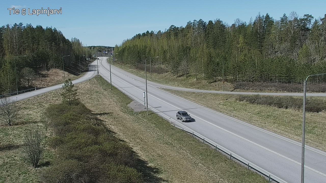 Kelikamerat Kuva Tie 6 Lapinjärvi, Lapinjärvi, Uusimaa