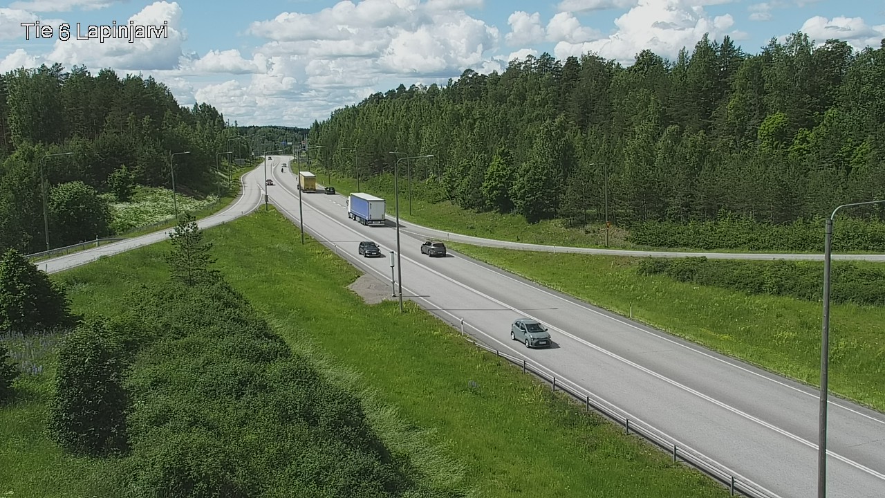 Kelikamerat Kuva Tie 6 Lapinjärvi, Lapinjärvi, Uusimaa
