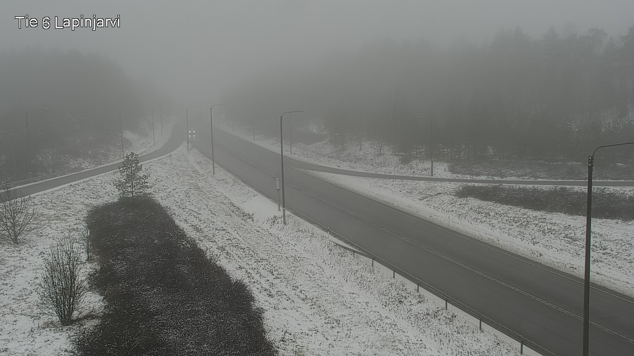 Weather Camera Image Road 6 Lapinjärvi, Lapinjärvi, Uusimaa