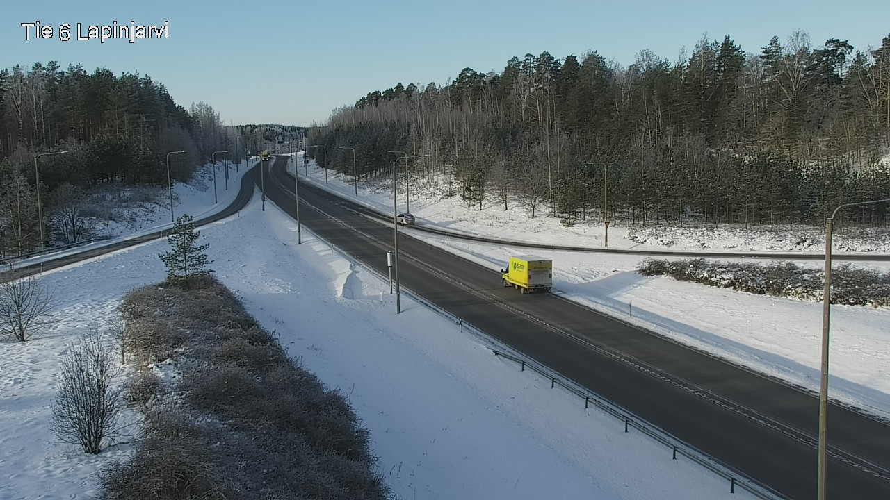 Kelikamerat Kuva Tie 6 Lapinjärvi, Lapinjärvi, Uusimaa