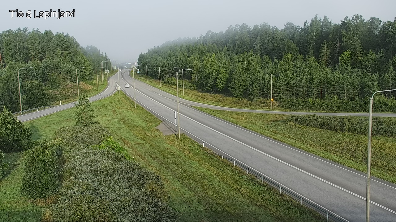 Weather Camera Image Road 6 Lapinjärvi, Lapinjärvi, Uusimaa