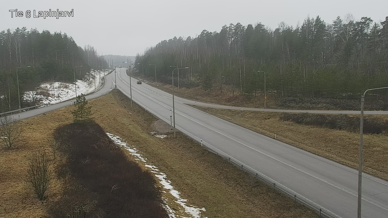 Weather Camera Image Road 6 Lapinjärvi, Lapinjärvi, Uusimaa