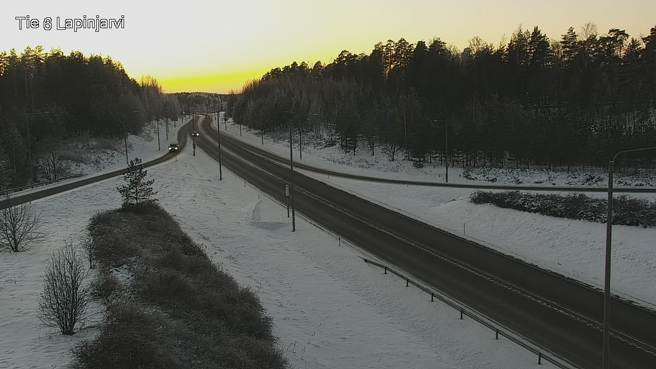 Weather Camera Image Road 6 Lapinjärvi, Lapinjärvi, Uusimaa
