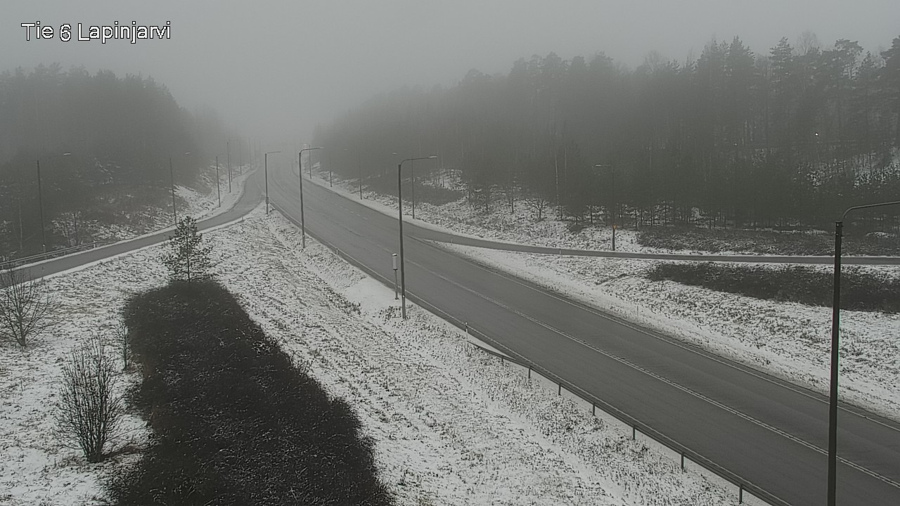 Weather Camera Image Road 6 Lapinjärvi, Lapinjärvi, Uusimaa