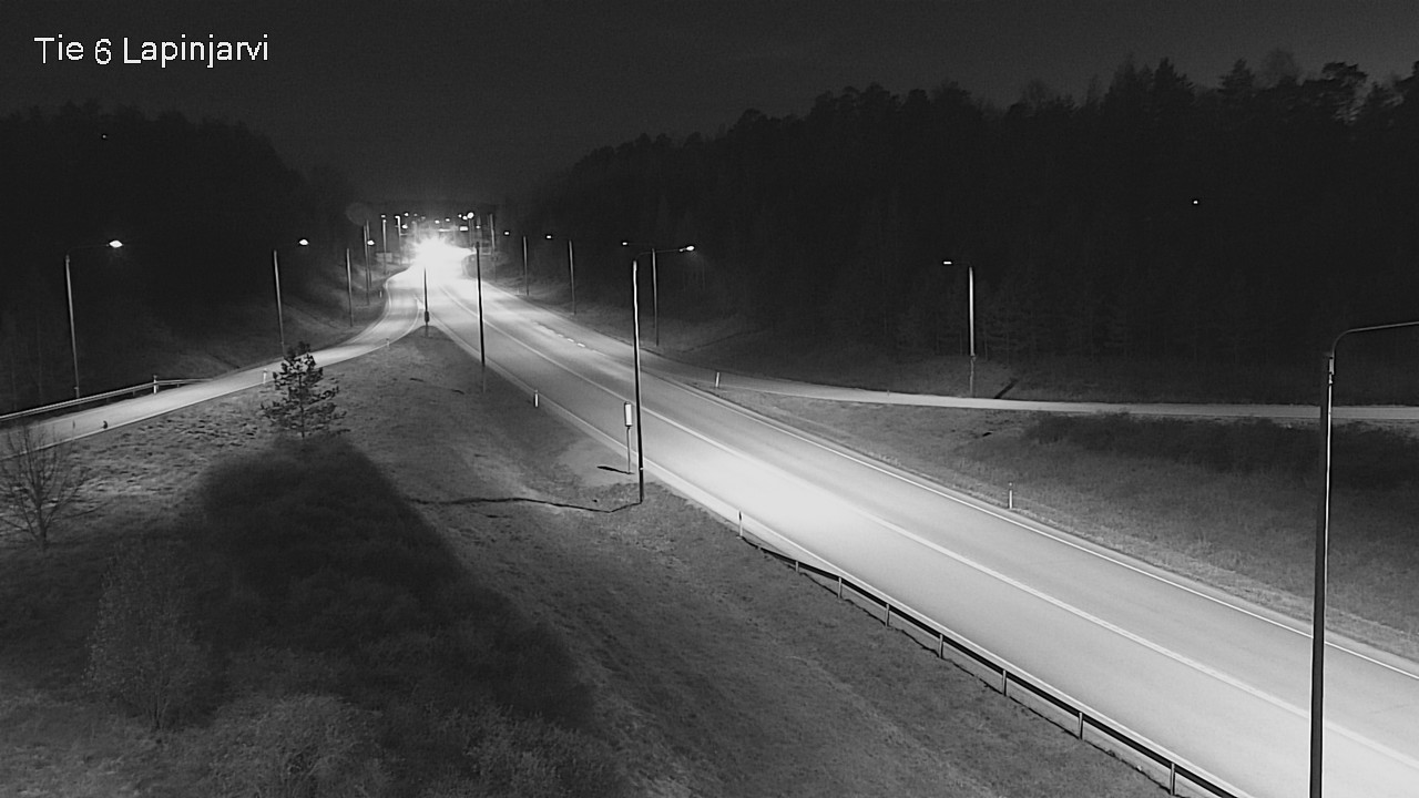 Weather Camera Image Väg 6 Lappträsk, Lapinjärvi, Uusimaa