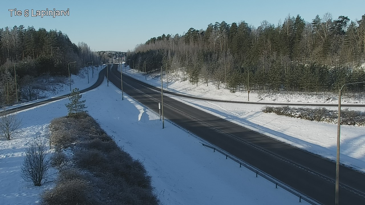 Kelikamerat Kuva Tie 6 Lapinjärvi, Lapinjärvi, Uusimaa