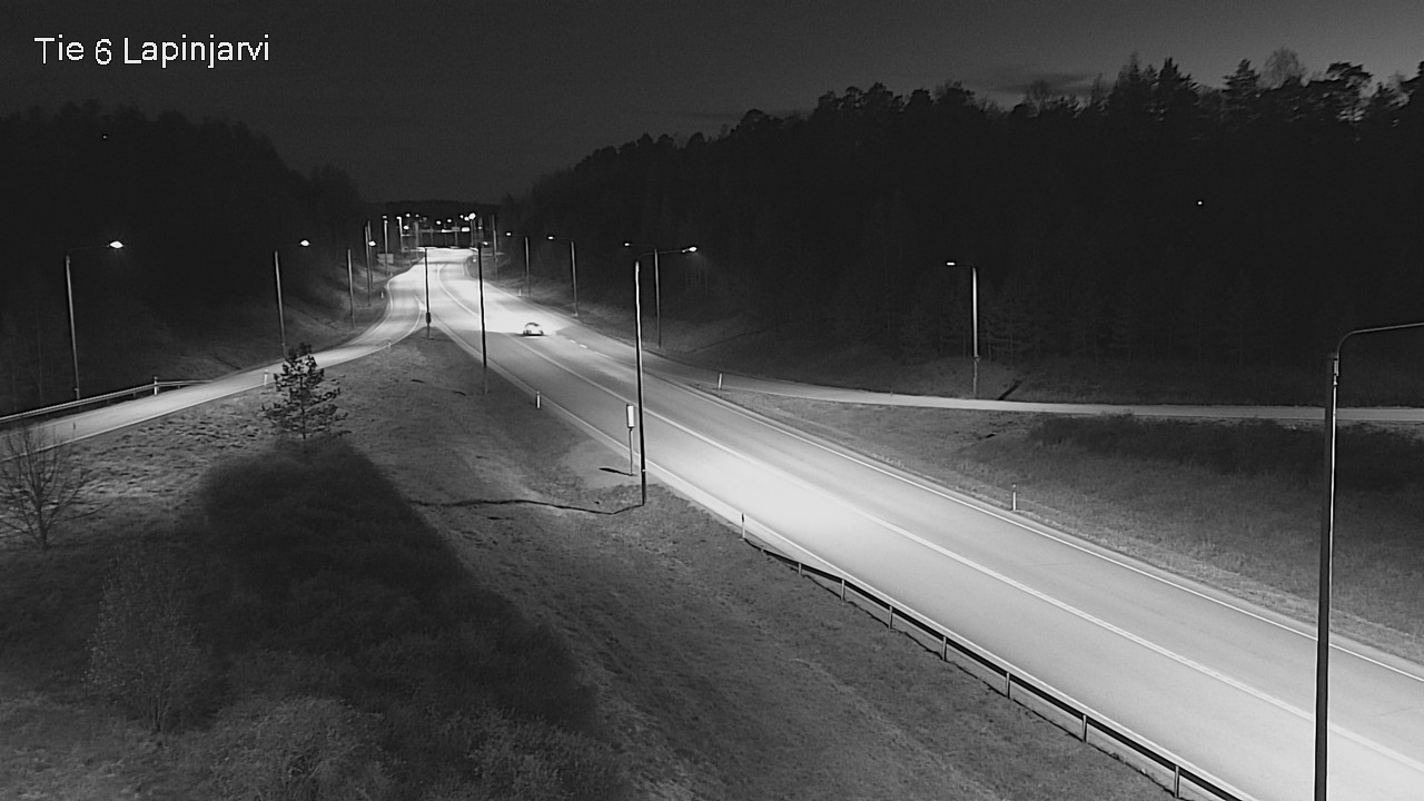 Weather Camera Image Väg 6 Lappträsk, Lapinjärvi, Uusimaa
