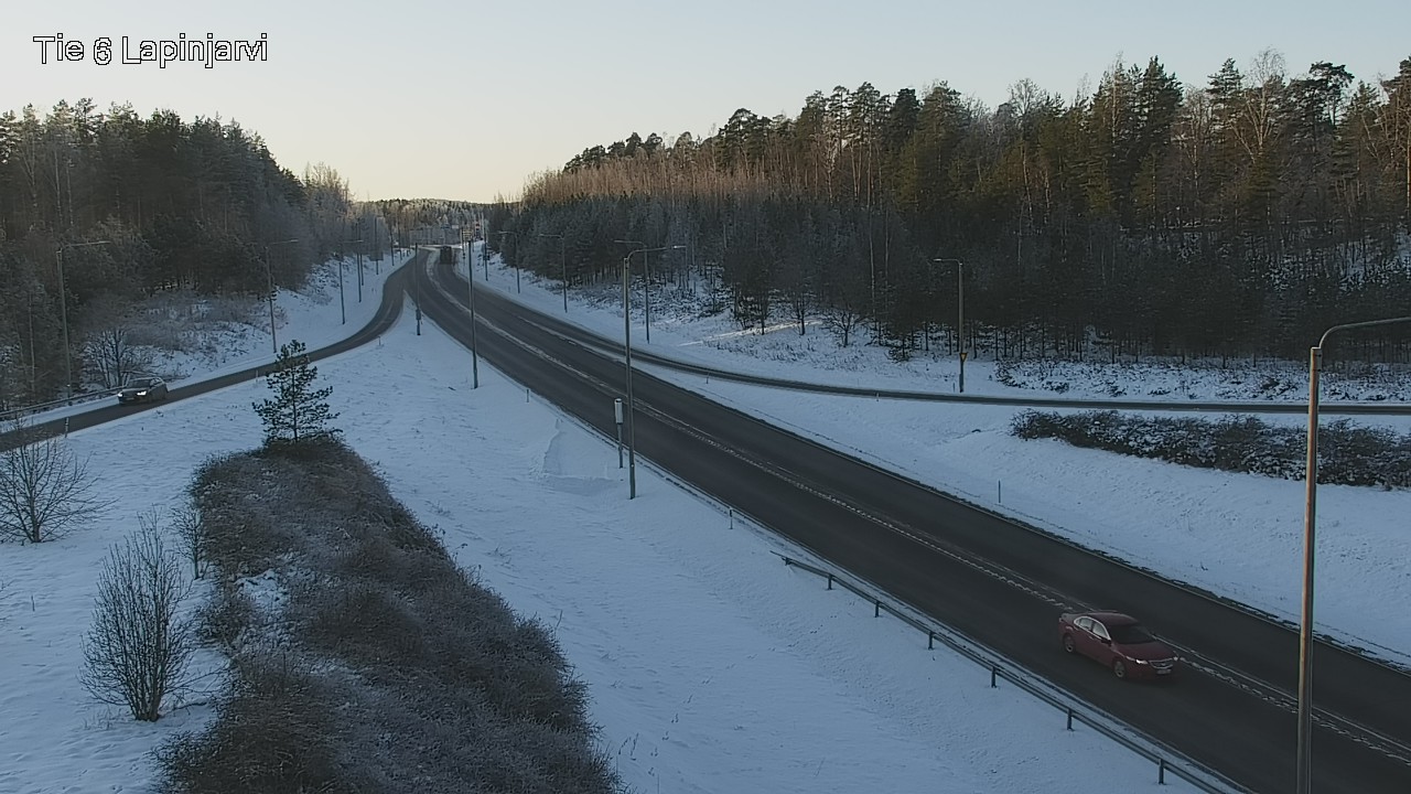 Weather Camera Image Road 6 Lapinjärvi, Lapinjärvi, Uusimaa