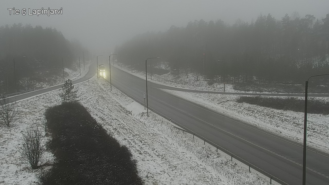 Weather Camera Image Road 6 Lapinjärvi, Lapinjärvi, Uusimaa