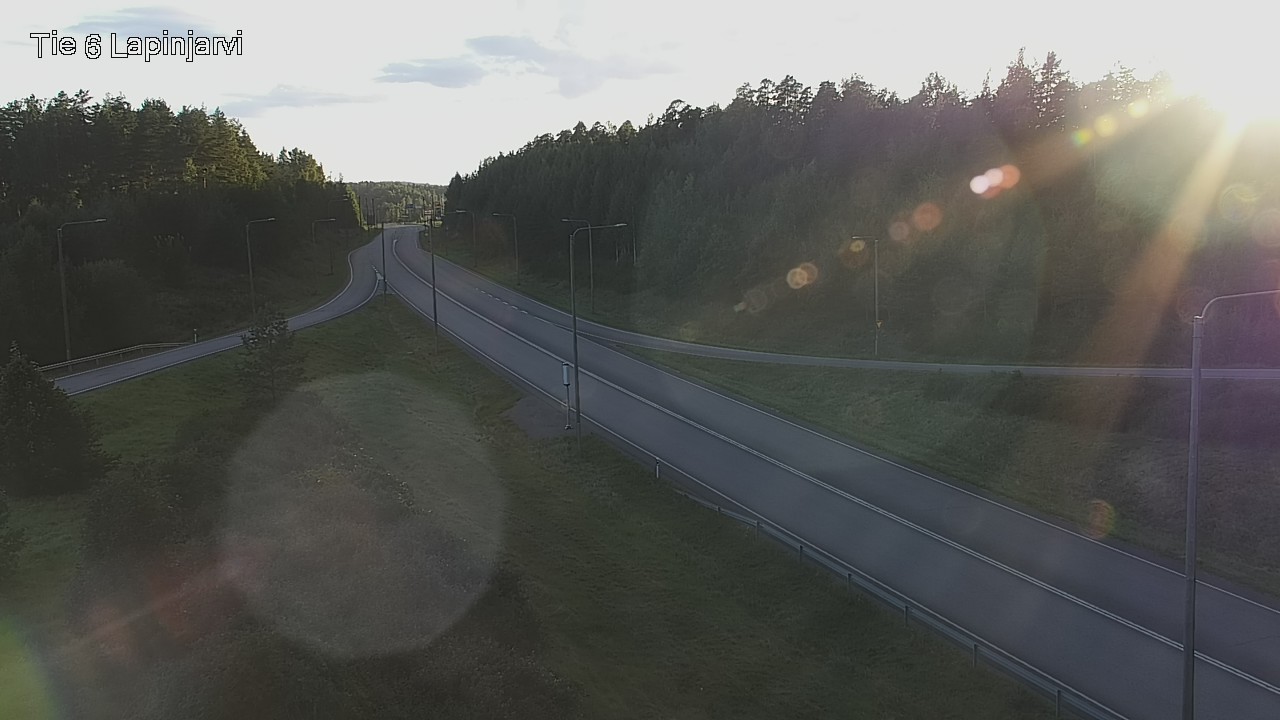 Kelikamerat Kuva Tie 6 Lapinjärvi, Lapinjärvi, Uusimaa