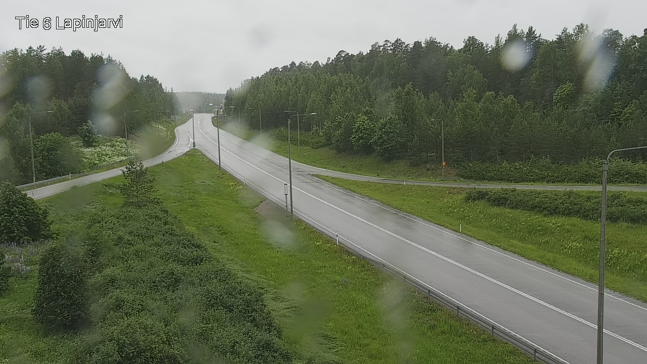 Weather Camera Image Väg 6 Lappträsk, Lapinjärvi, Uusimaa