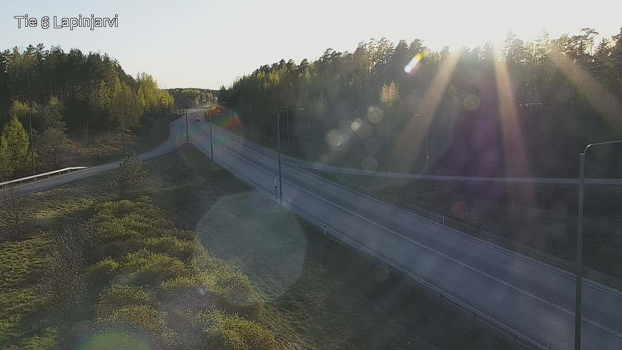 Kelikamerat Kuva Tie 6 Lapinjärvi, Lapinjärvi, Uusimaa