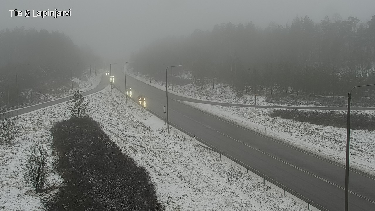 Weather Camera Image Road 6 Lapinjärvi, Lapinjärvi, Uusimaa
