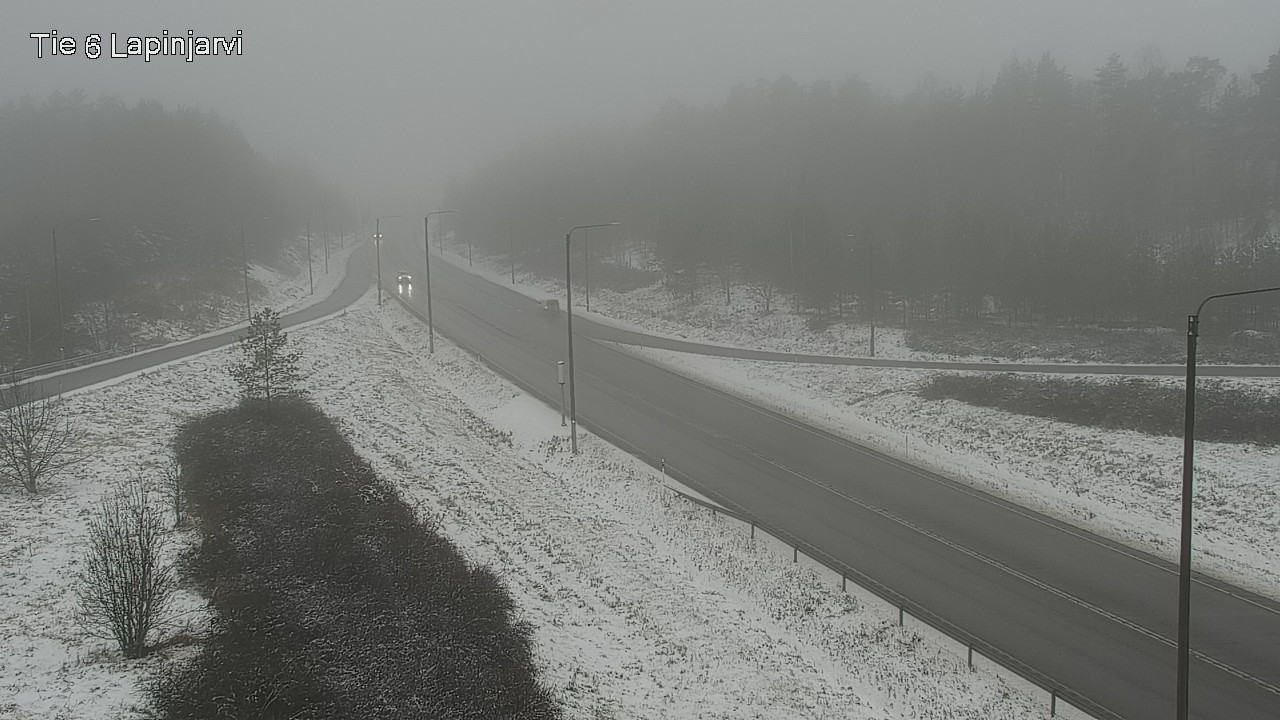 Weather Camera Image Road 6 Lapinjärvi, Lapinjärvi, Uusimaa