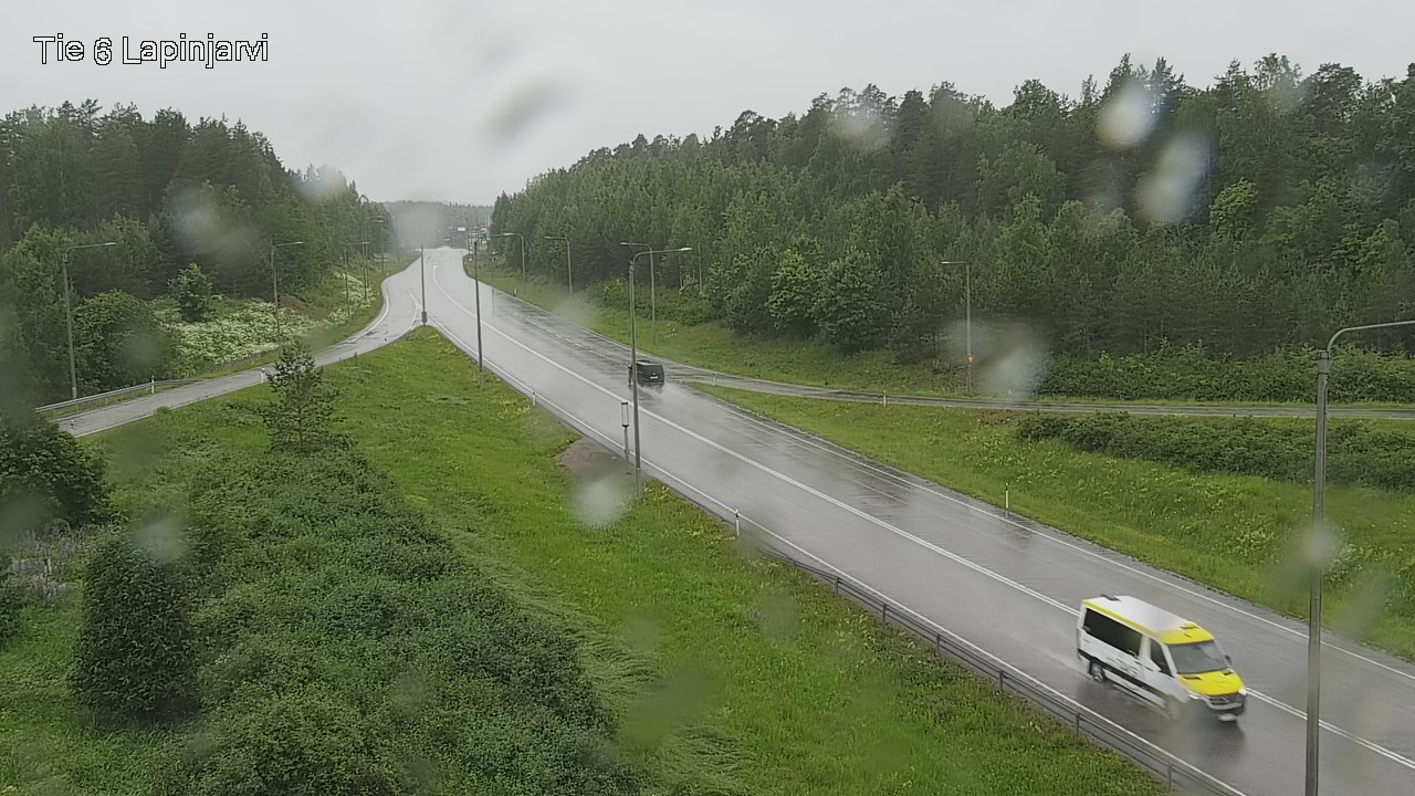 Weather Camera Image Väg 6 Lappträsk, Lapinjärvi, Uusimaa