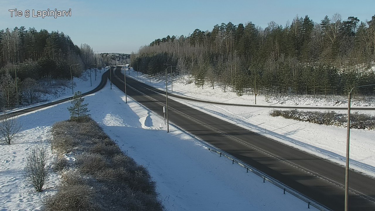 Weather Camera Image Road 6 Lapinjärvi, Lapinjärvi, Uusimaa
