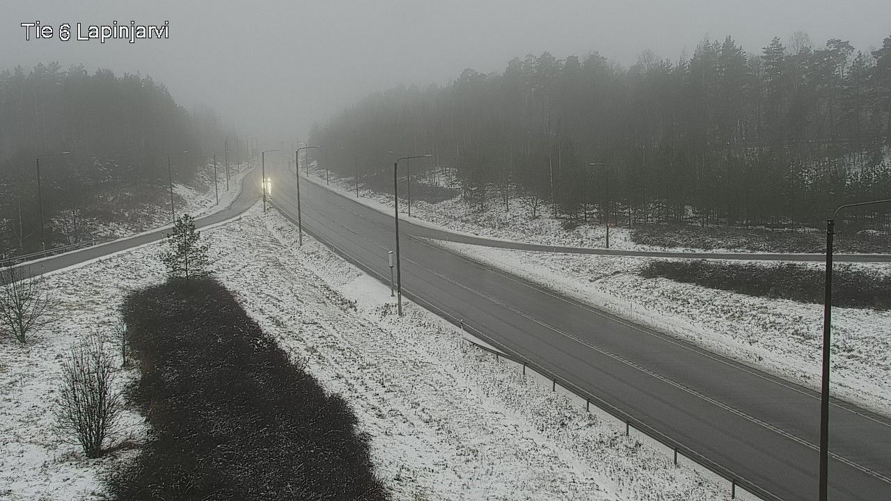 Weather Camera Image Road 6 Lapinjärvi, Lapinjärvi, Uusimaa