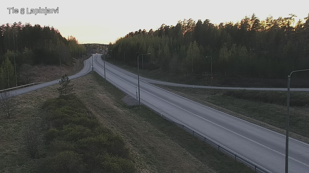 Weather Camera Image Road 6 Lapinjärvi, Lapinjärvi, Uusimaa