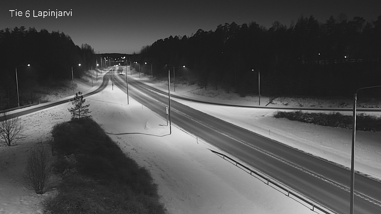 Weather Camera Image Road 6 Lapinjärvi, Lapinjärvi, Uusimaa