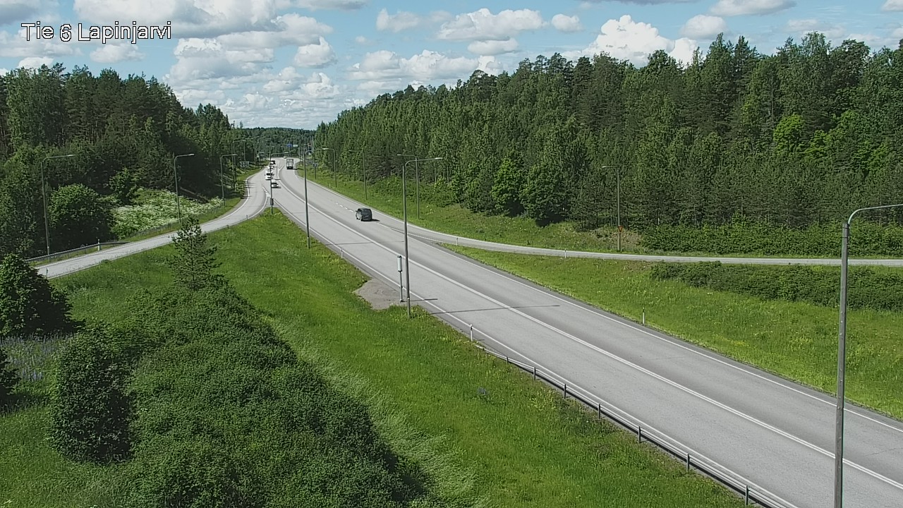 Kelikamerat Kuva Tie 6 Lapinjärvi, Lapinjärvi, Uusimaa