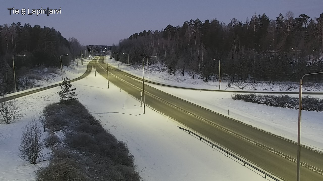 Kelikamerat Kuva Tie 6 Lapinjärvi, Lapinjärvi, Uusimaa