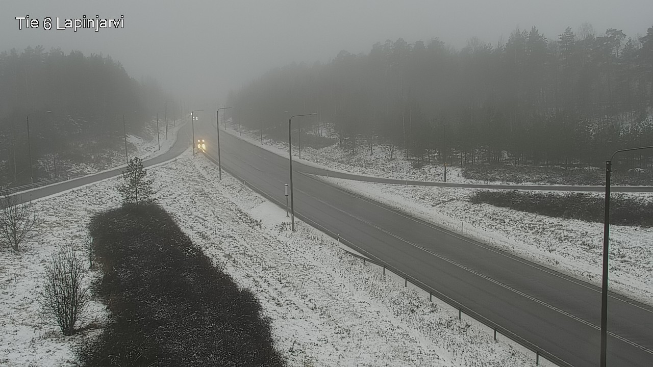 Weather Camera Image Road 6 Lapinjärvi, Lapinjärvi, Uusimaa