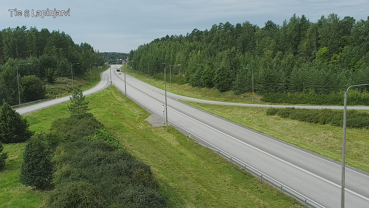 Weather Camera Image Road 6 Lapinjärvi, Lapinjärvi, Uusimaa