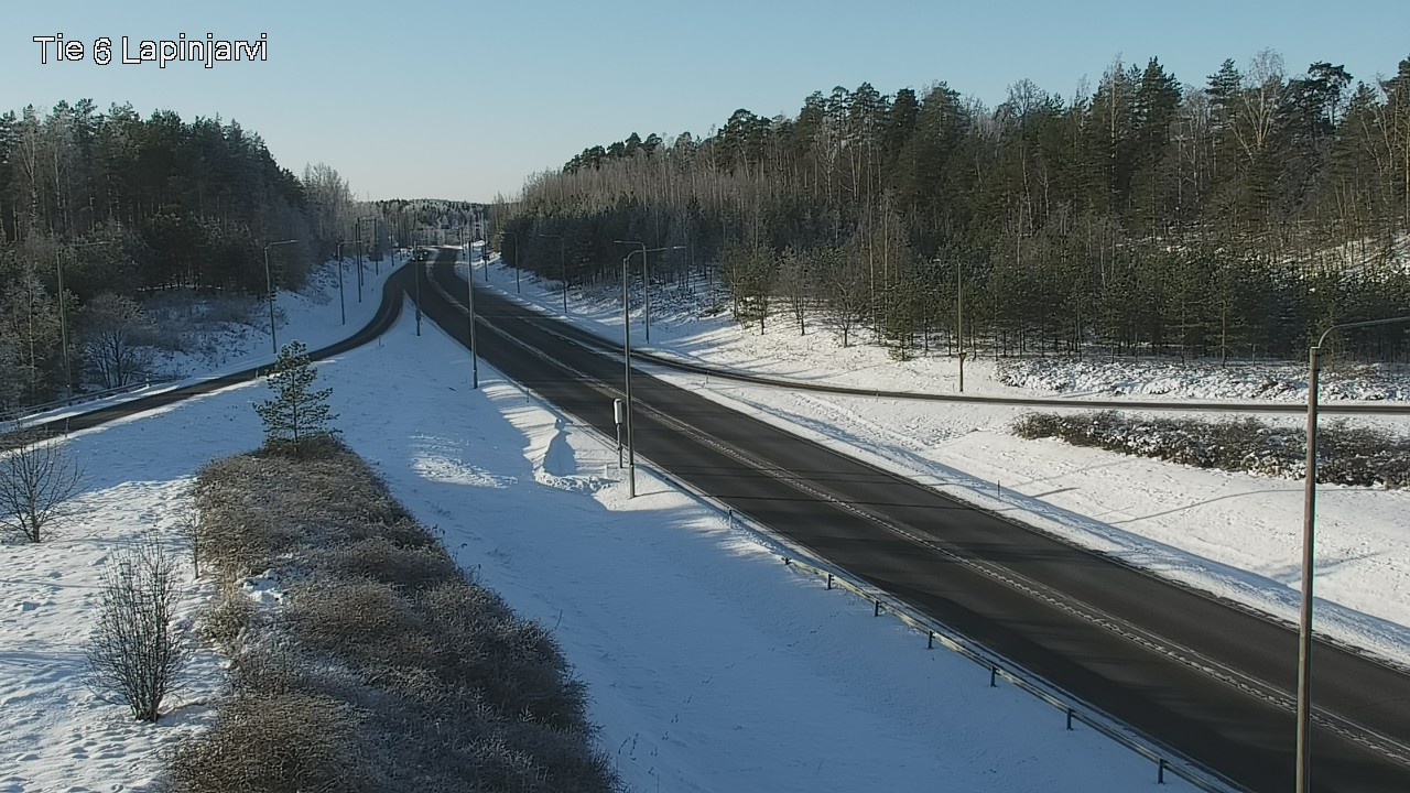 Weather Camera Image Road 6 Lapinjärvi, Lapinjärvi, Uusimaa