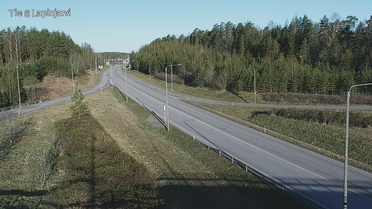 Kelikamerat Kuva Tie 6 Lapinjärvi, Lapinjärvi, Uusimaa