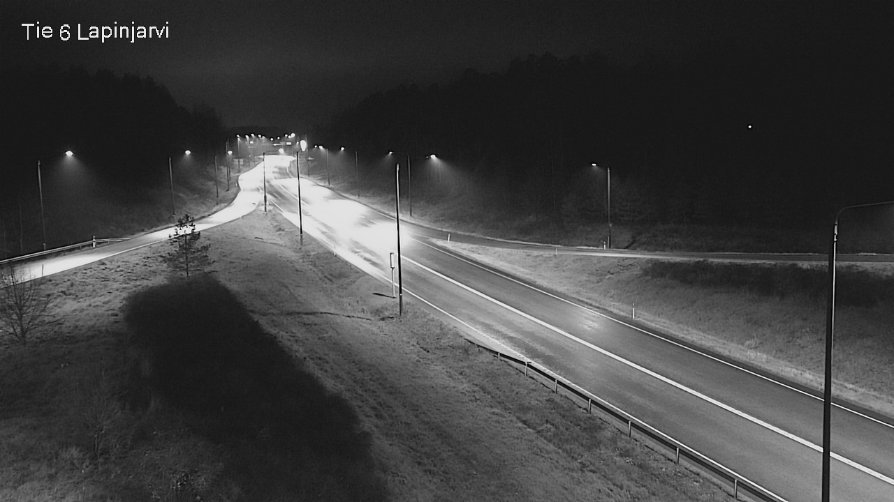 Weather Camera Image Väg 6 Lappträsk, Lapinjärvi, Uusimaa