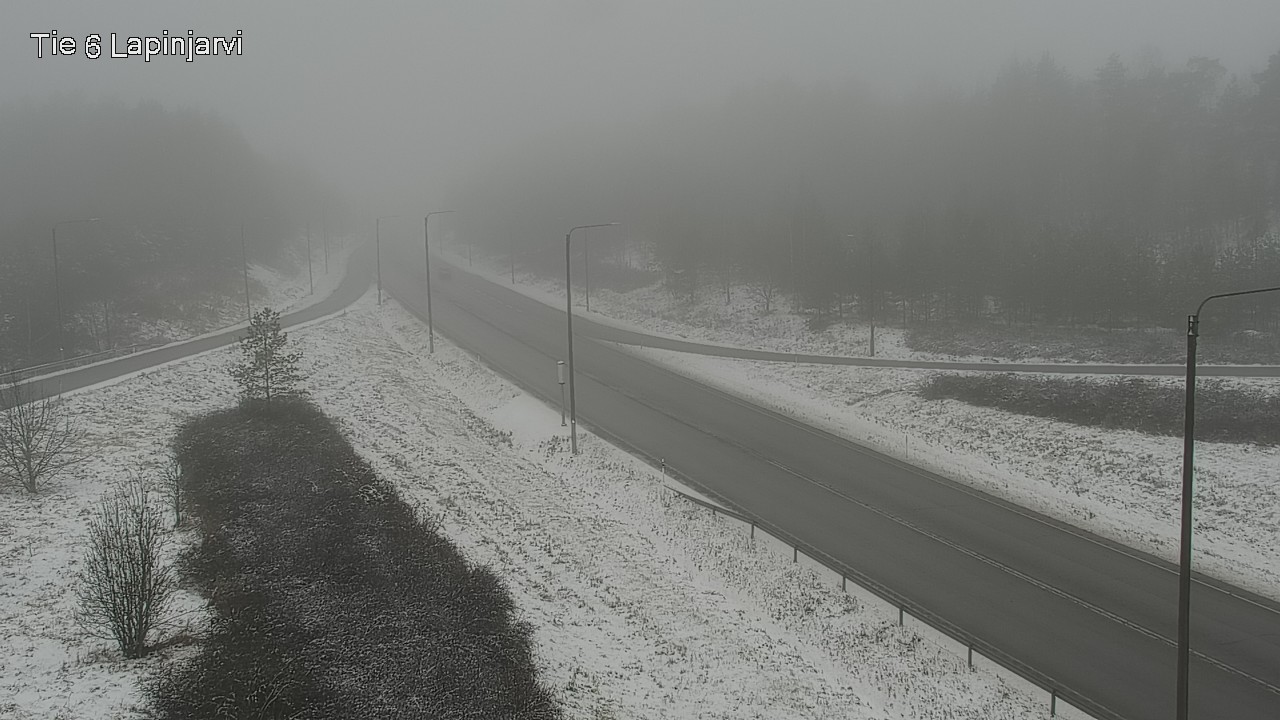 Weather Camera Image Road 6 Lapinjärvi, Lapinjärvi, Uusimaa