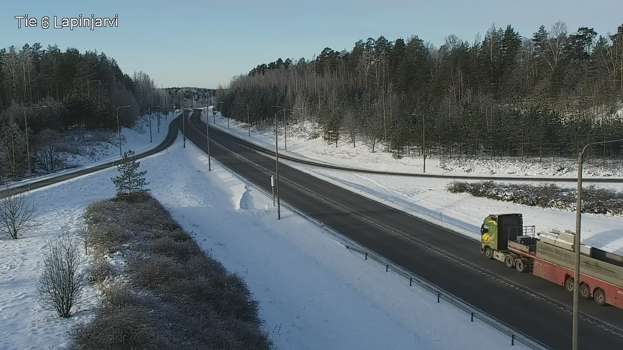 Kelikamerat Kuva Tie 6 Lapinjärvi, Lapinjärvi, Uusimaa