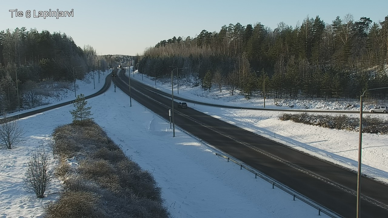Weather Camera Image Road 6 Lapinjärvi, Lapinjärvi, Uusimaa
